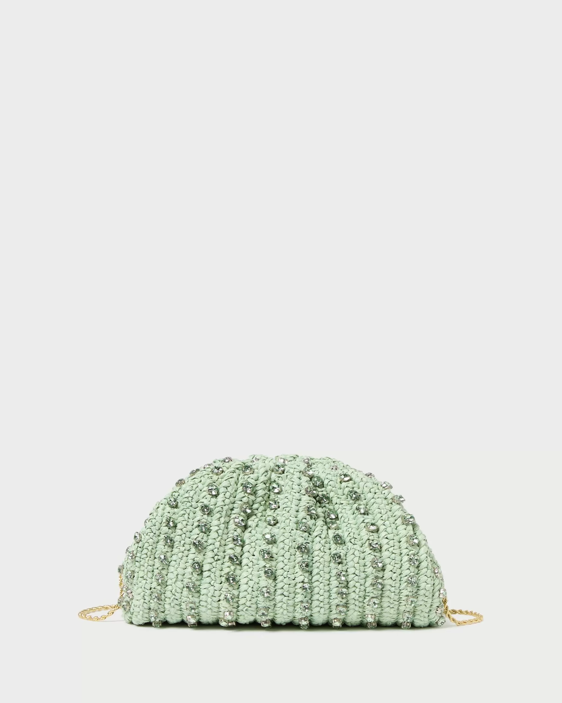 Loeffler Randall Bailey /Crystal Dome Clutch