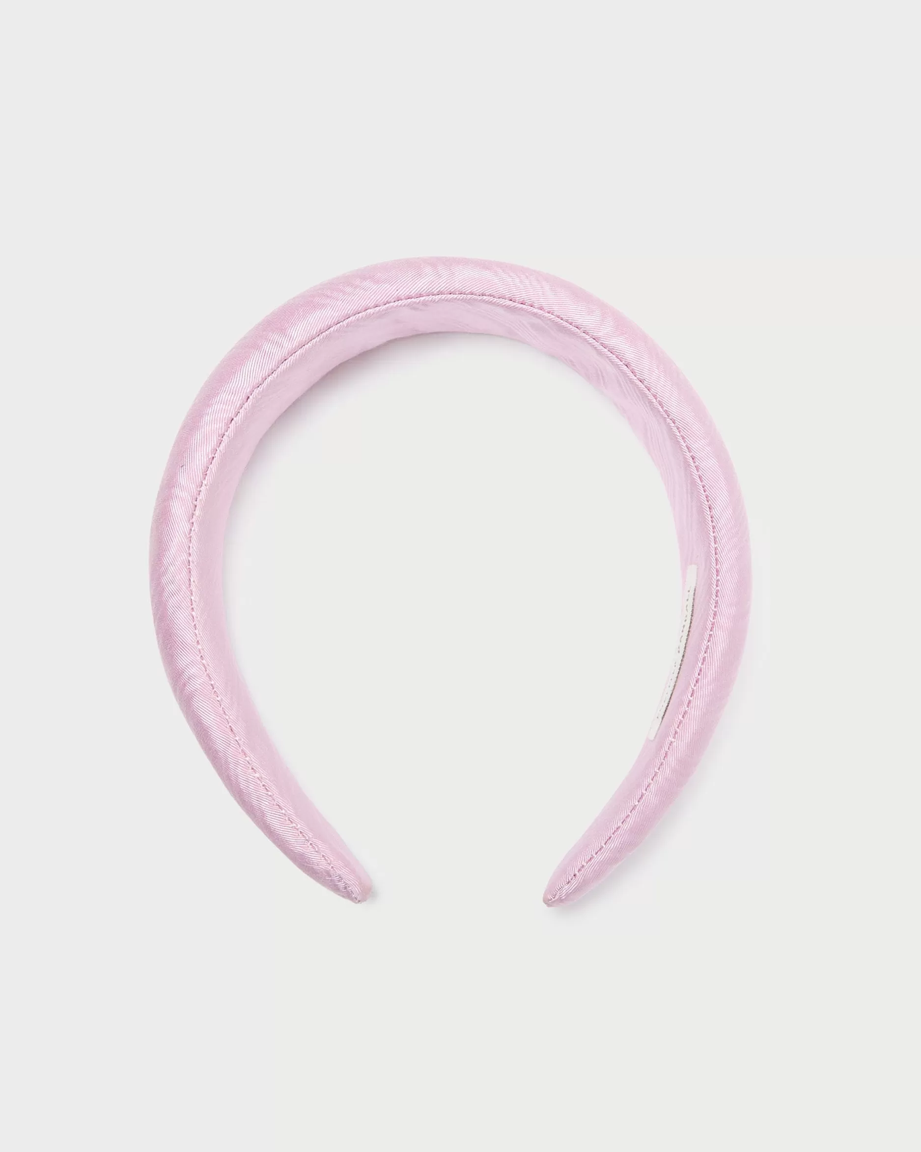 Loeffler Randall Bellamy Pink Moiré Puffy Headband