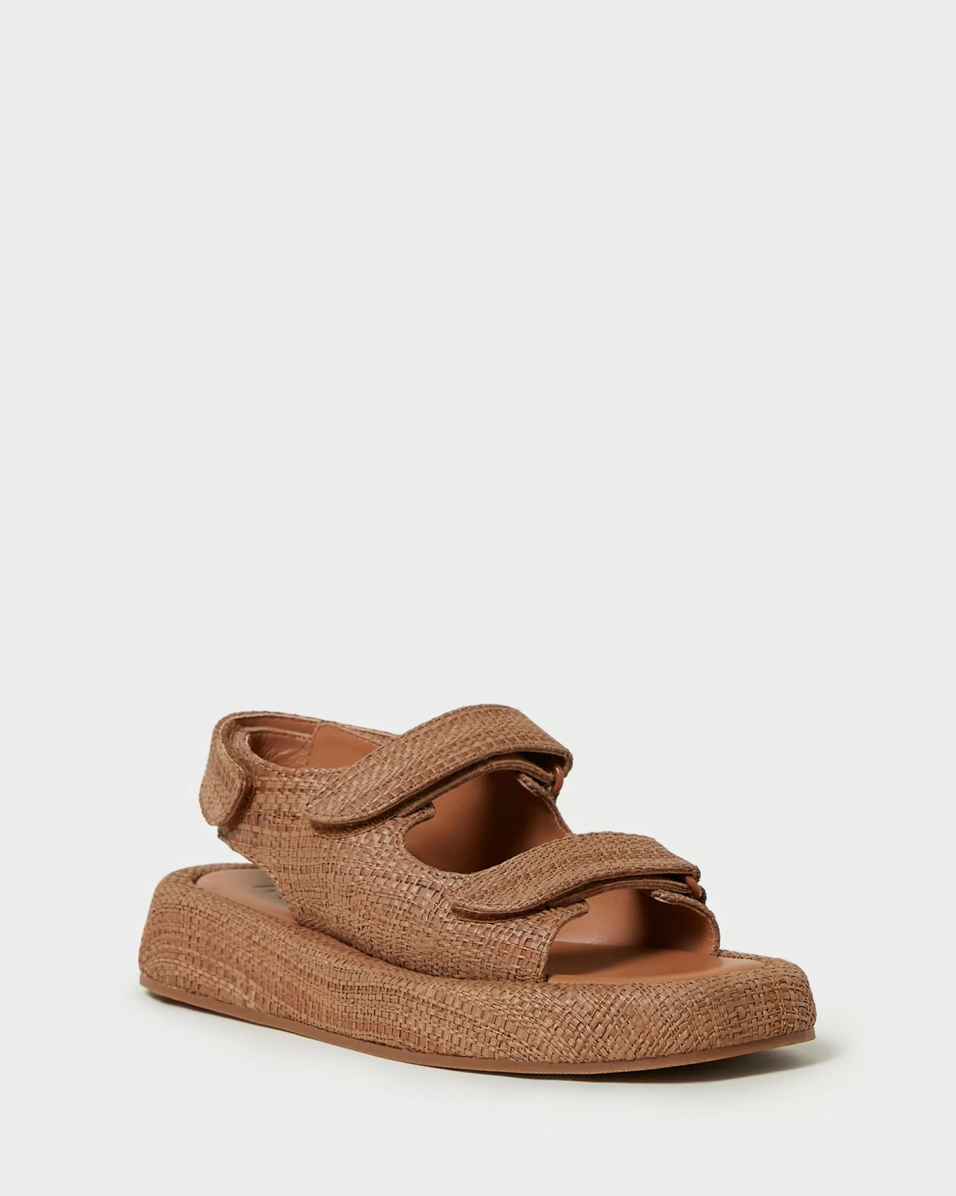 Loeffler Randall Blaise Raffia Platform Sandal