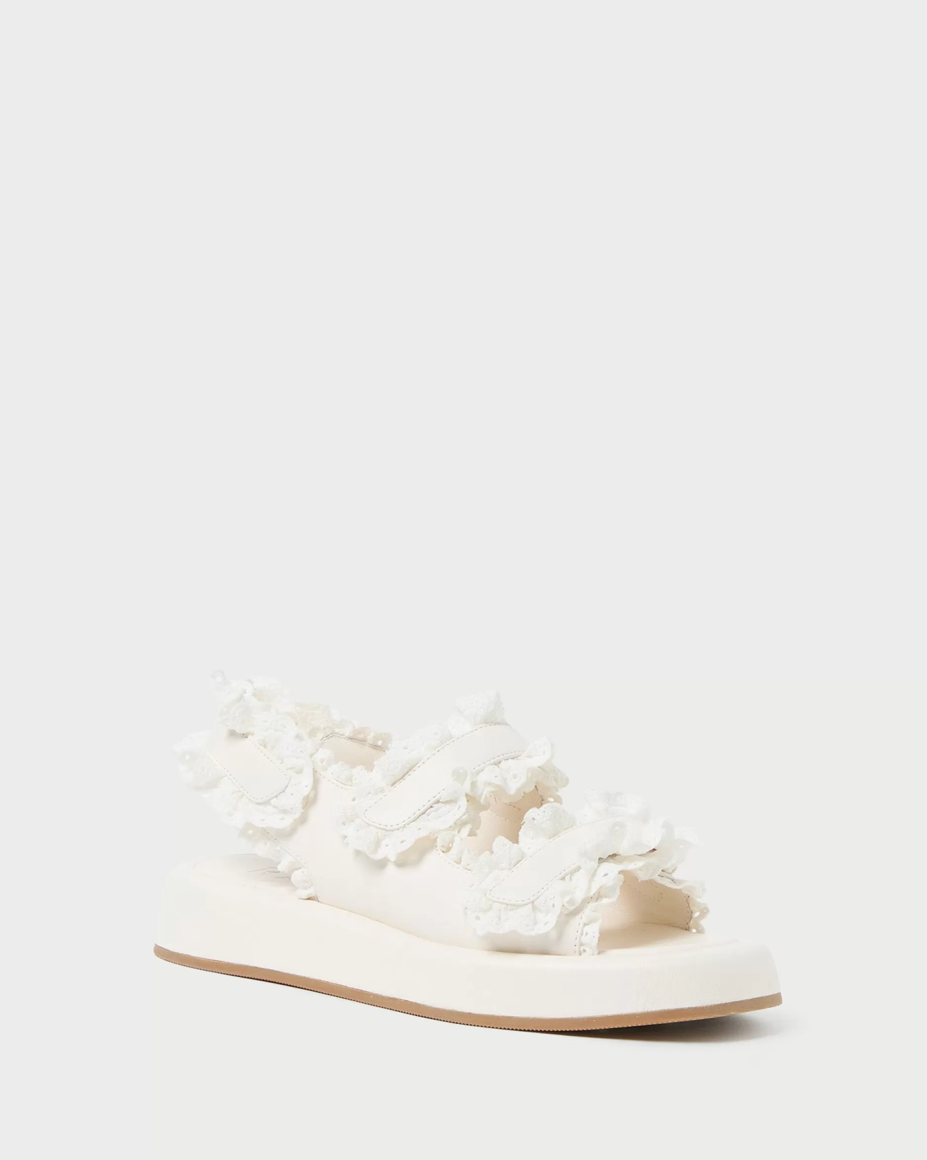 Loeffler Randall Blaise Leather Platform Sandal