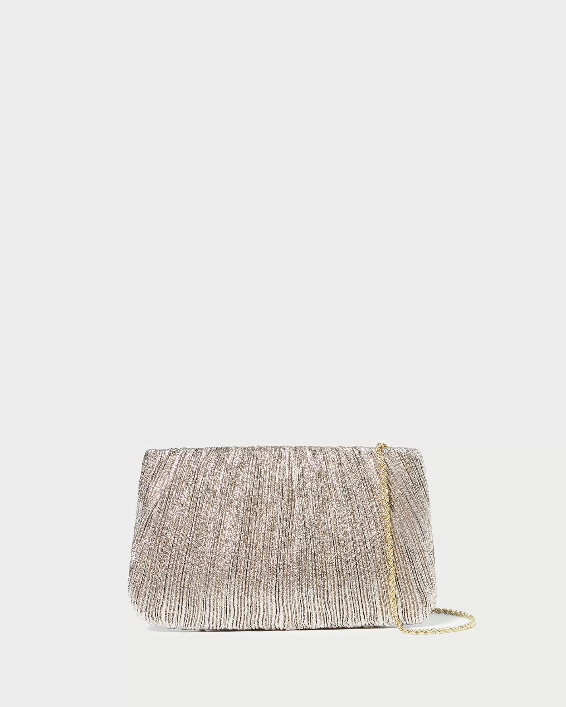 Loeffler Randall Brit Flat Pleated Clutch