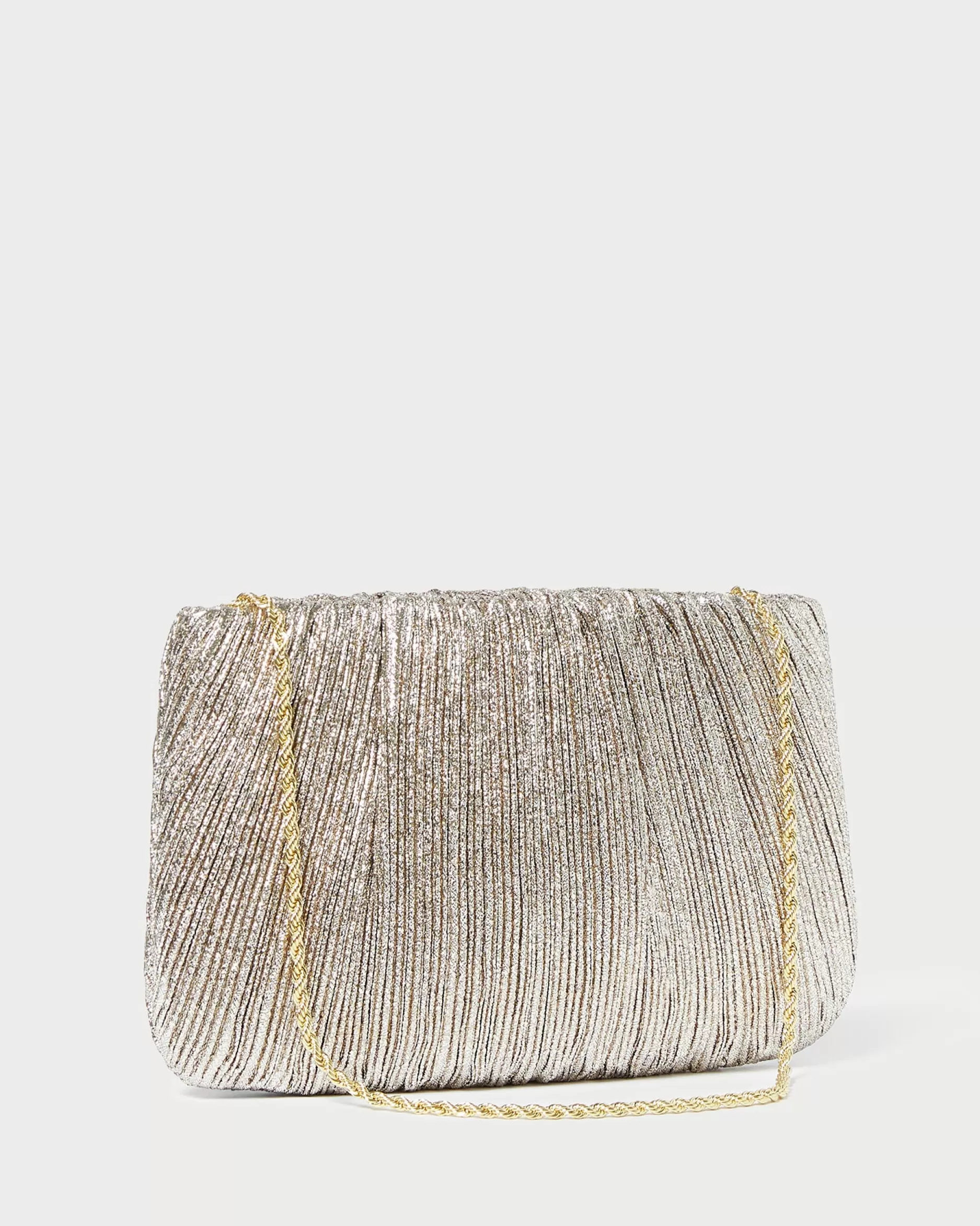 Loeffler Randall Brit Flat Pleated Clutch