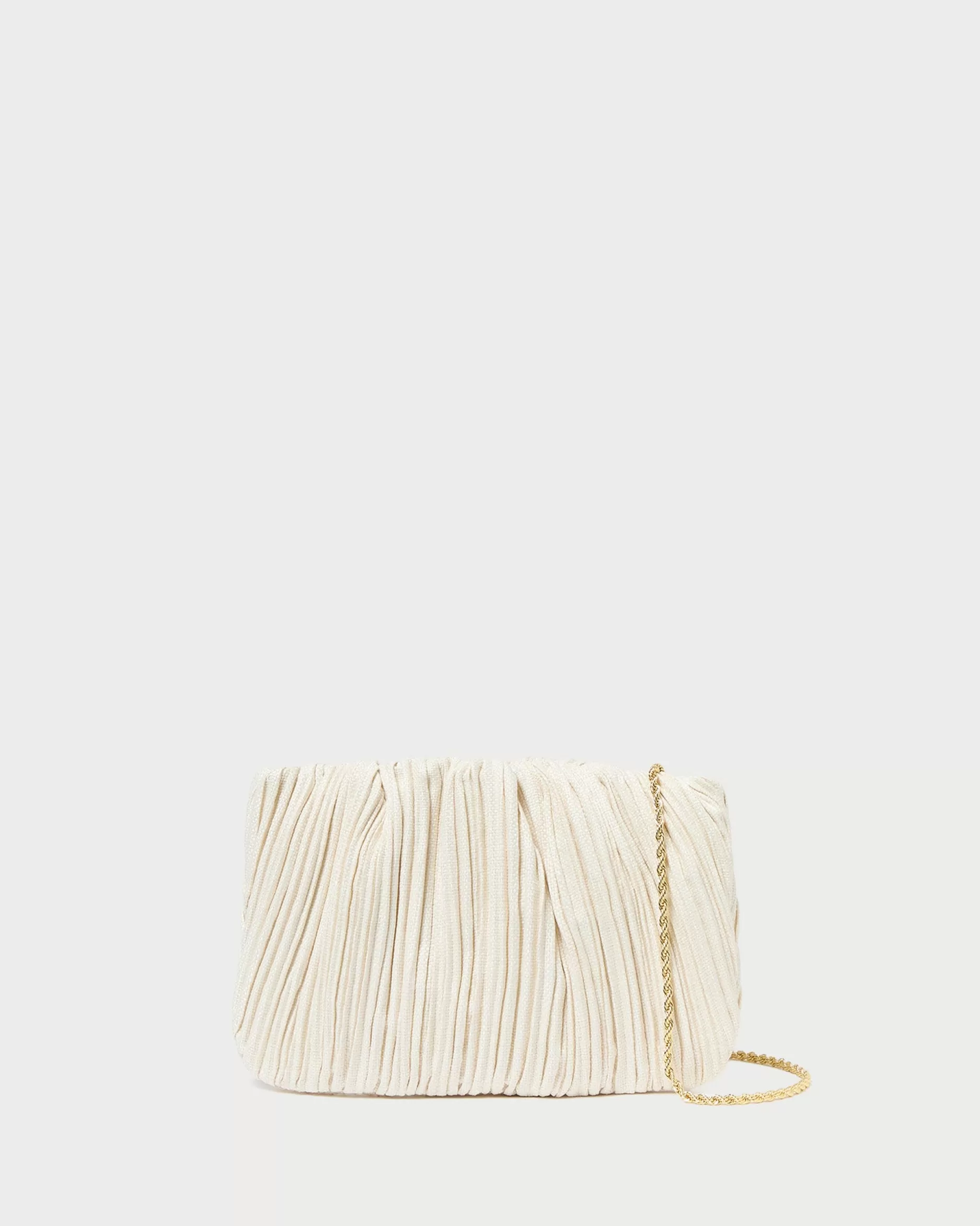 Loeffler Randall Brit Flat Pleated Clutch