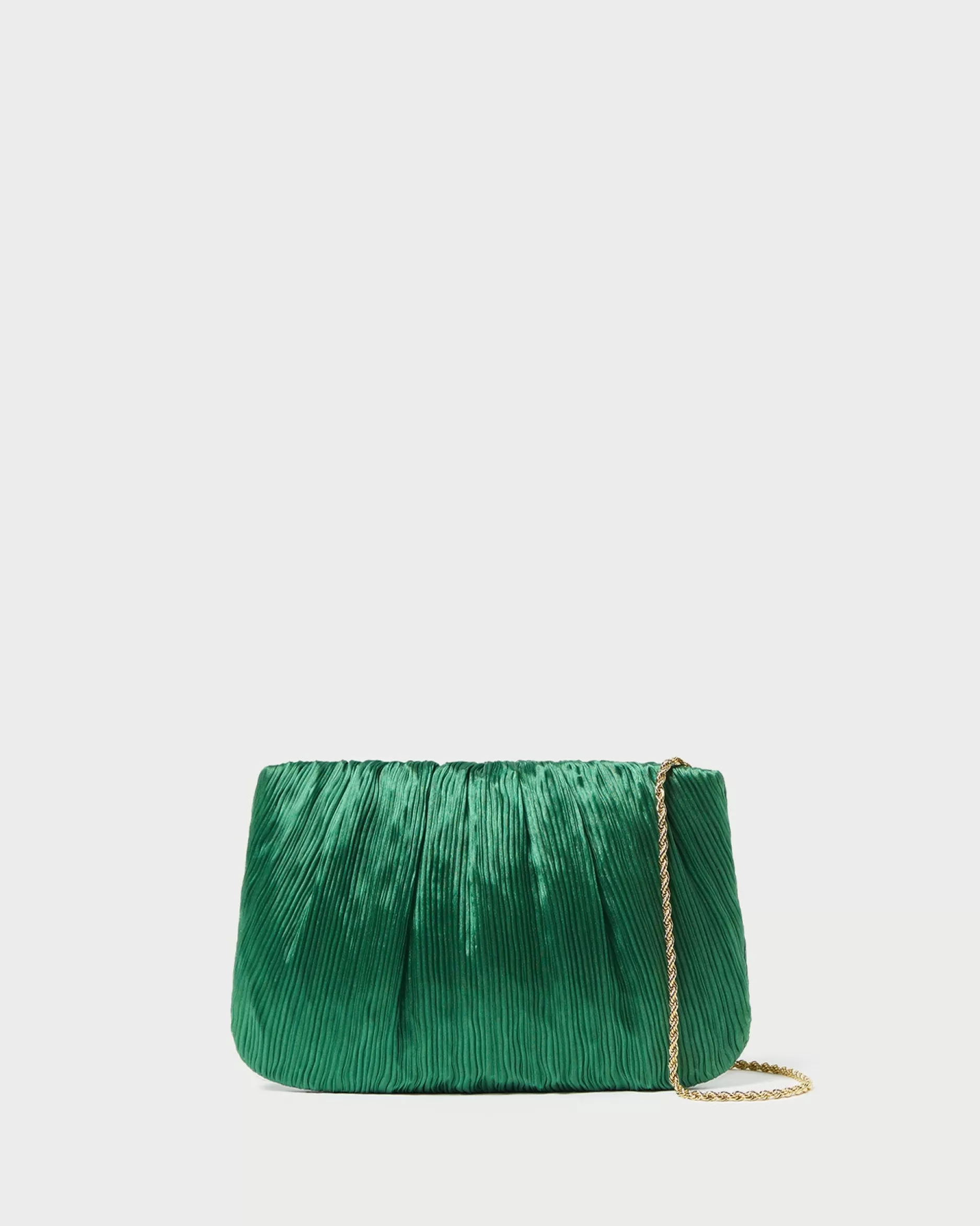 Loeffler Randall Brit Flat Pleated Clutch