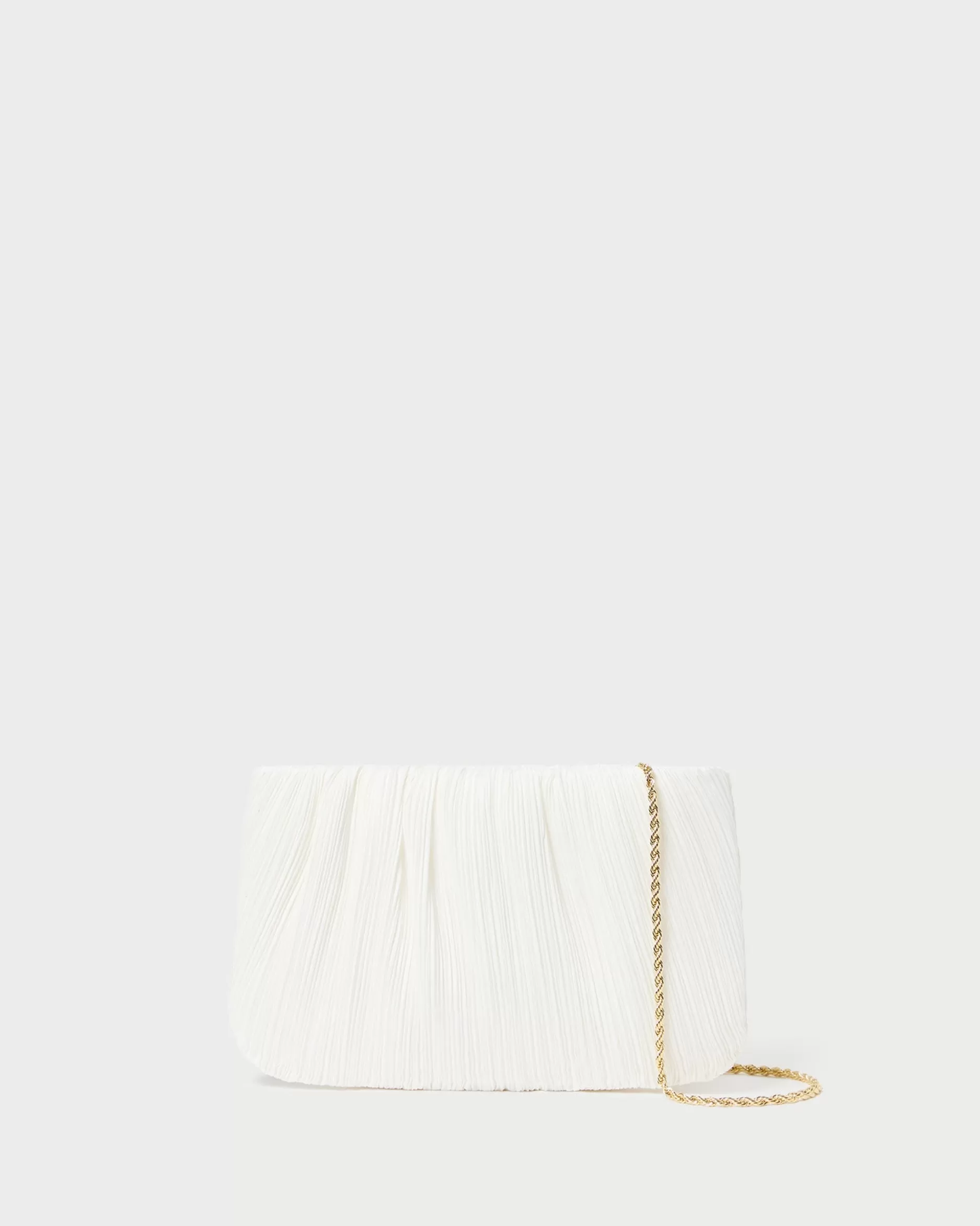 Loeffler Randall Brit Flat Pleated Clutch