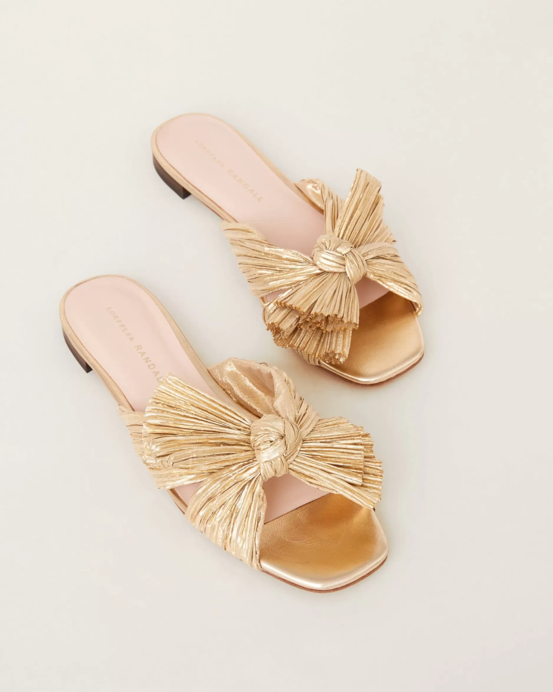 Loeffler Randall Daphne Pleated Bow Slide