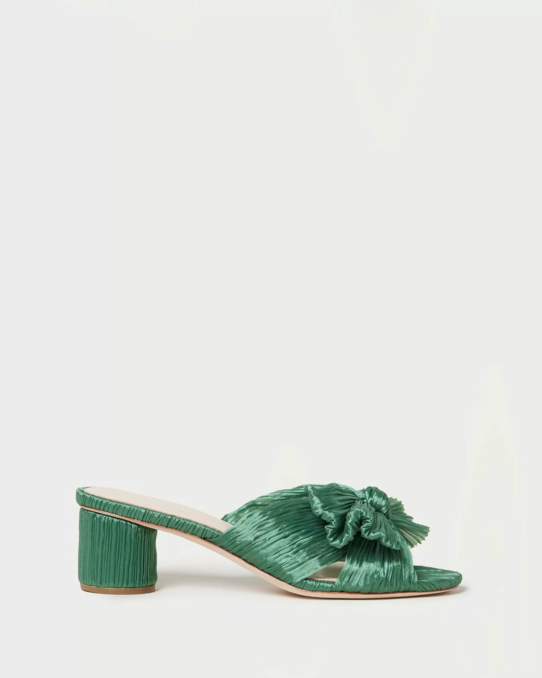 Loeffler Randall Emilia Pleated Bow Heel