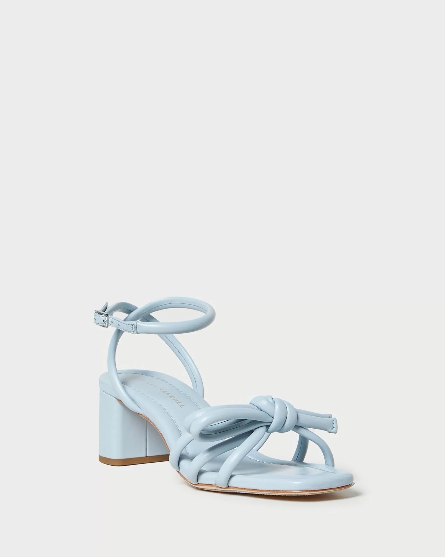 Loeffler Randall Mikel Bow Mid-Heel Sandal