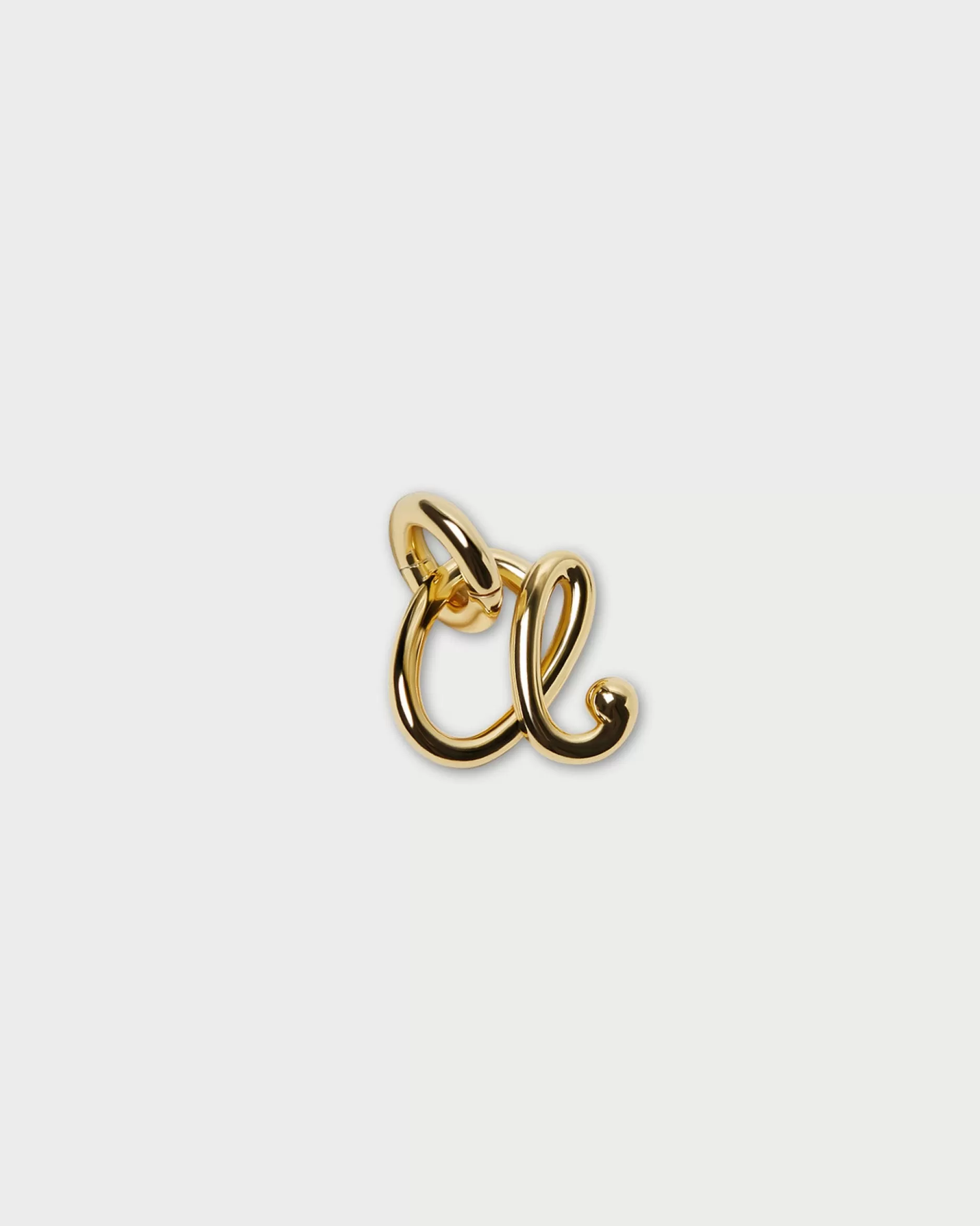 Loeffler Randall Small Gold Letter "A" Charm